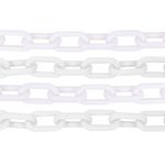 Corrente Plástica Branca Elo 9mmx10m