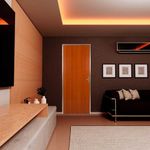 Kit Porta Lisa Colméia Mogno Ecomadeiral Esquerdo 212x85cm