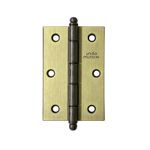 Dobradiça Pino Bola 3.1/2"X2.5/16" até 21Kg Latonada Oxidada 03 Peças