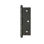 Dobradiça Pino Bola 3.1/2"X2.5/16" até 21Kg Latonada Oxidada 03 Peças