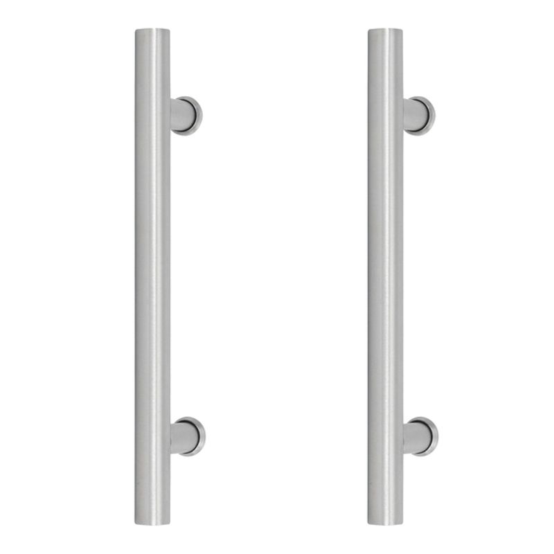 Puxador Barra Redonda Pop Line 30cm Inox 201 Escovado