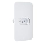 Conjunto Tomada 2P+T 10A/250V 4x2 Branco Gracia