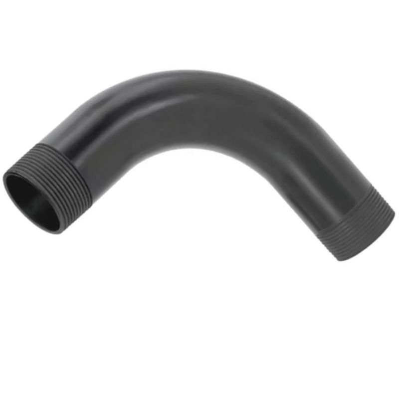 Curva 90° PVC Roscável 3/4" Preto Coflex
