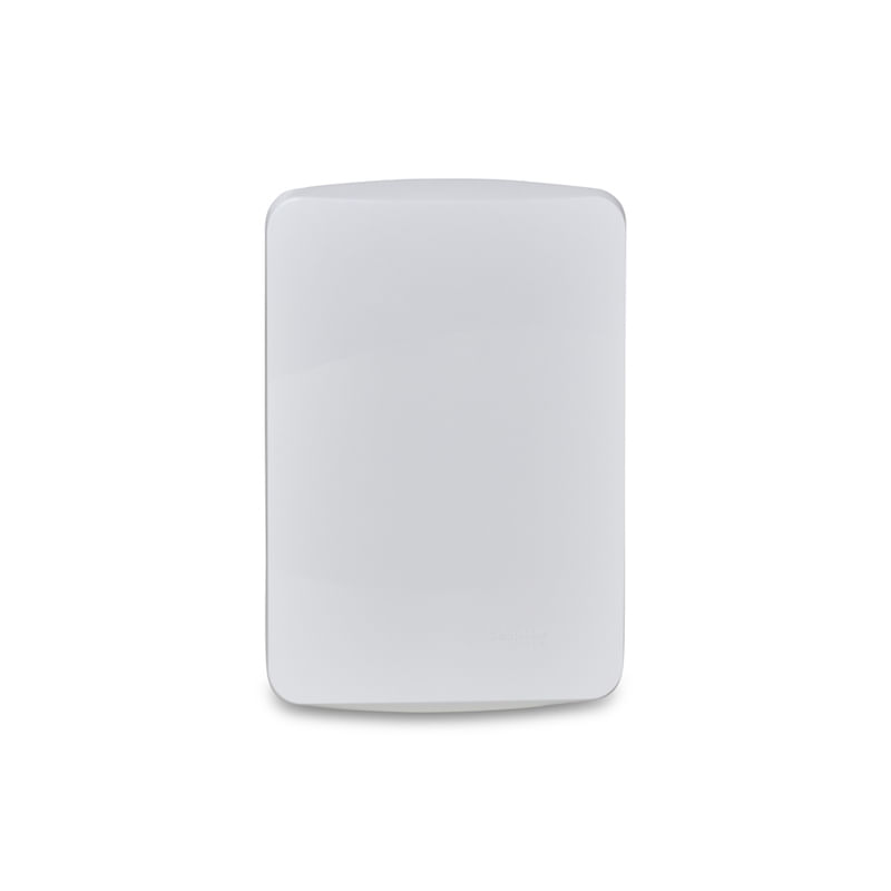 Placa Cega 4x2 com Suporte Branca Miluz