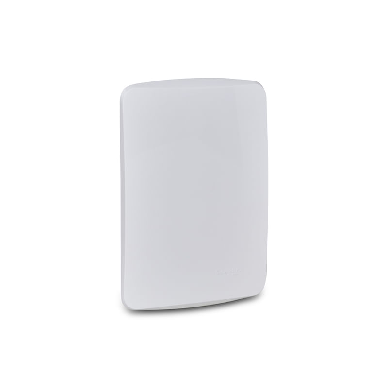 Placa Cega 4x2 com Suporte Branca Miluz