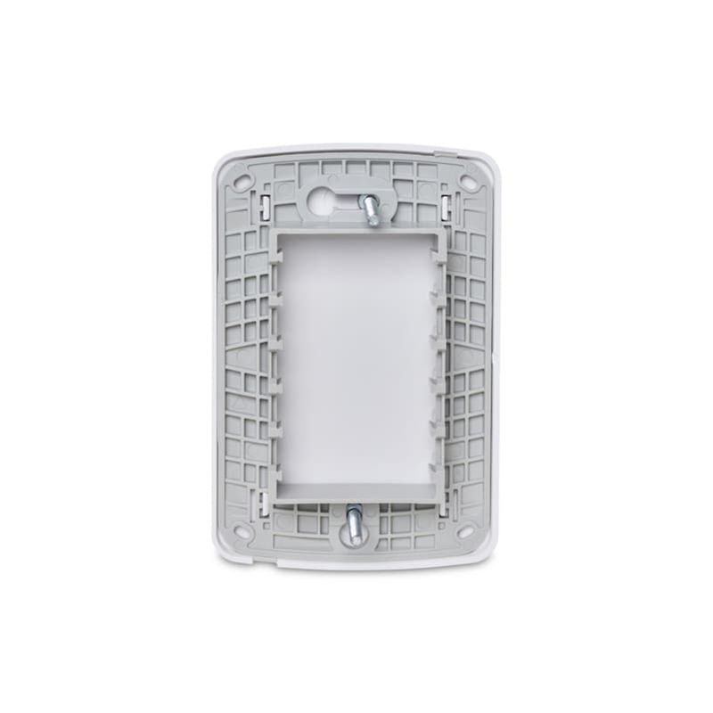 Placa Cega 4x2 com Suporte Branca Miluz