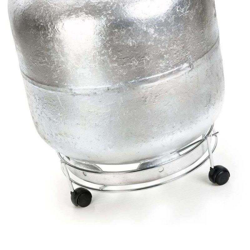 Suporte para Botijão de Gás Cromado