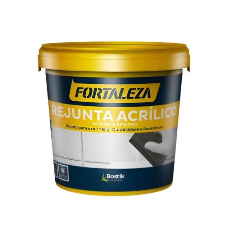 Rejunte Acrílico Branco 1kg Fortaleza