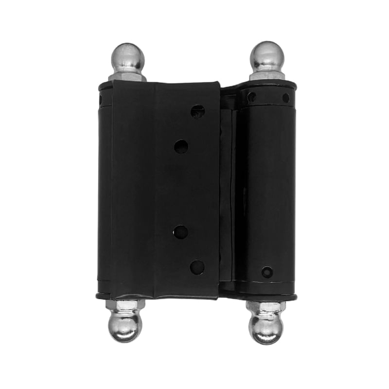 Dobradiça Portas Vai e Vem 3" até 04Kg Aço Preto