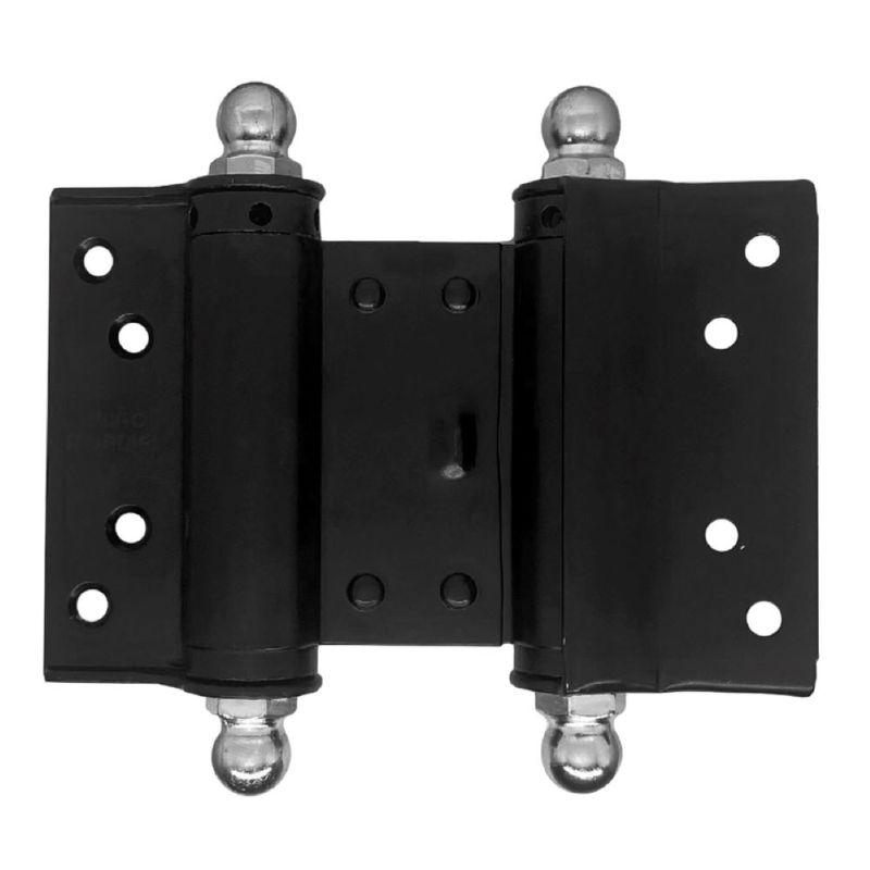 Dobradiça Portas Vai e Vem 3" até 04Kg Aço Preto