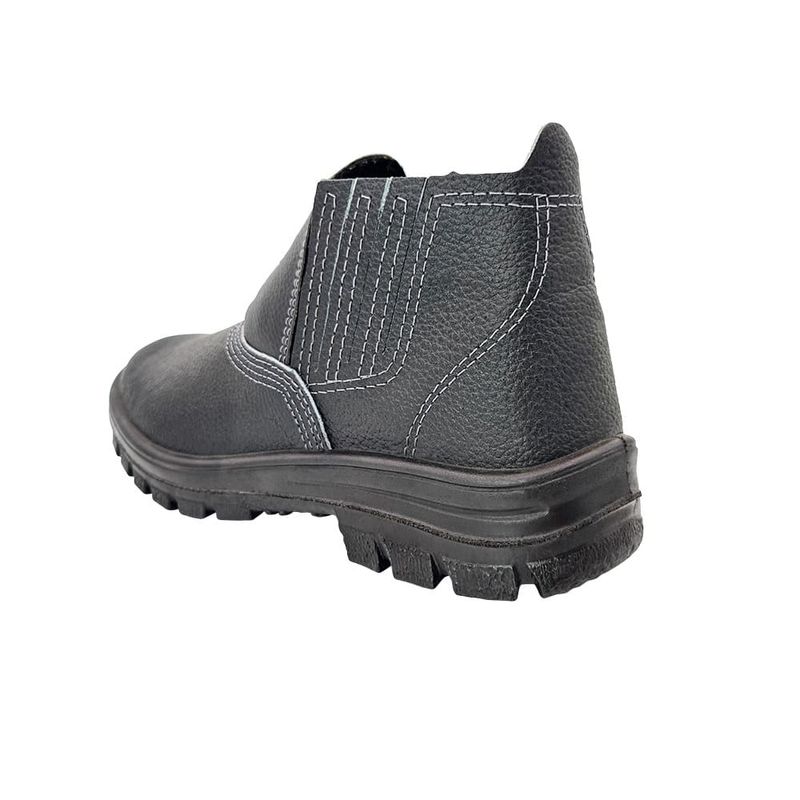 Botina Lavoro Preta Bico Plástico Ca17137 N41 Cartom