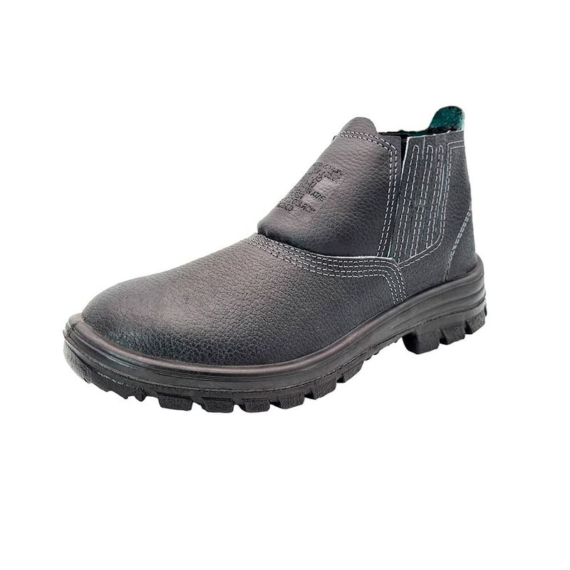 Botina Lavoro Preta sem Bico Ca17137 N43 Cartom