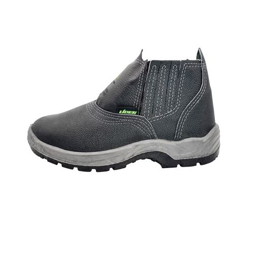 Botina Eletricista Preta Bico Composite Cano Médio Cartom