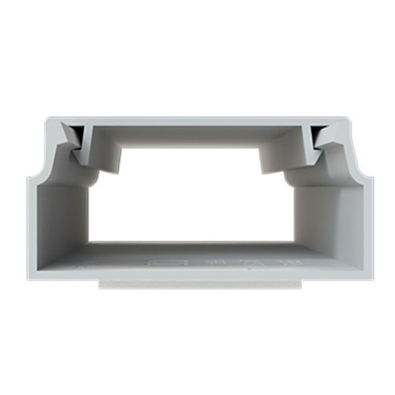 Canaleta com Adesivo 20x10mm Branca Alumbra 2 Metros