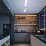 Luminária Led Elegance Fit Branca Sobrepor 36W 100cm Luz Branca