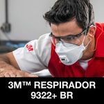 Máscara Respiratória PFF2 com Válvula Aura 3M