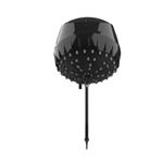 Ducha Top Banho Circle 4 Temperaturas Preta 220V 7000W Sintex