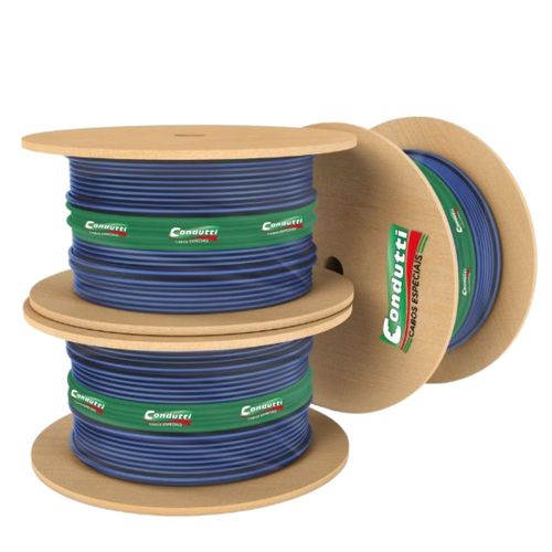 Cabo de Rede UTP CAT5E 4Px24AWG 100MHz CMX Azul por Metro Condutti