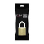 Cadeado Flow Pack 20mm com 02 chaves Latão