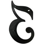 Número 3 Plástico Colonial 13cm