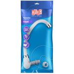 Torneira para Cozinha Parede 1/4V Bica Alta Branco/Cromado Tivoli