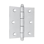 Dobradiça Pino Bola sem Anel 3"X2.1/2" até 24Kg Acetinada 03 Peças