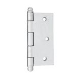 Dobradiça Pino Bola sem Anel 3"X2.1/2" até 24Kg Acetinada 03 Peças