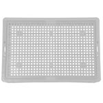 Caixa Plástica Vazada 33L até 12Kg Branca