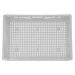 Caixa Plástica Vazada 33L até 12Kg Branca