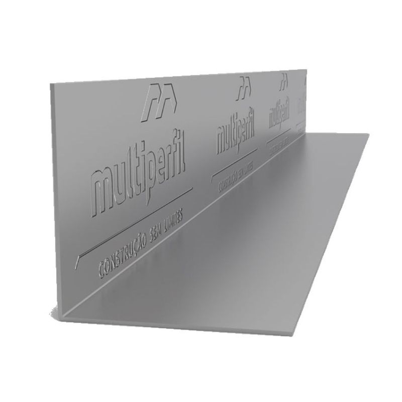 Cantoneira Lisa Aço Galvanizado 25x30mm 3m Multiperfil