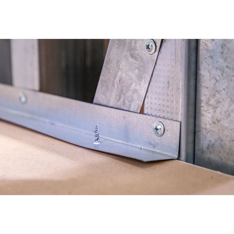 Cantoneira Lisa Aço Galvanizado 25x30mm 3m Multiperfil