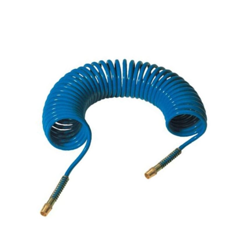 Mangueira Espiral em PU Azul 15 metros 3/8" NPT Arcdal