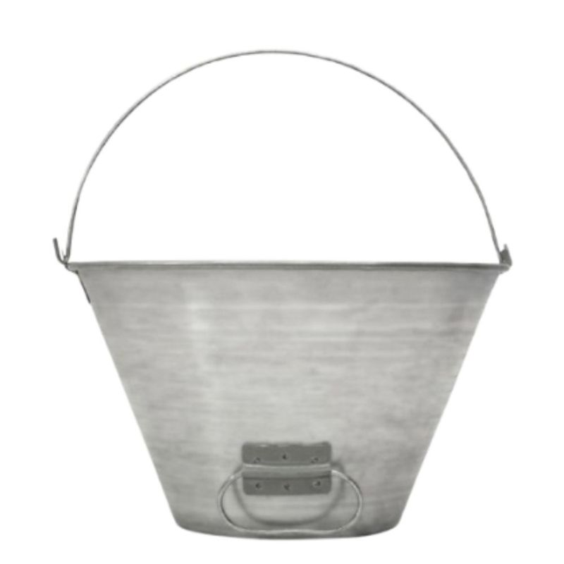 Balde Metálico Galvanizado 10L Baldebras