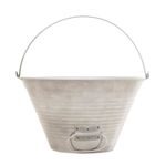 Balde Metálico Galvanizado 10L Baldebras