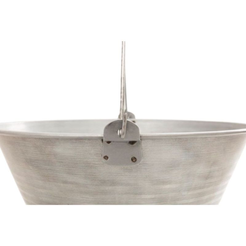 Balde Metálico Galvanizado 10L Baldebras