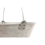 Balde Metálico Galvanizado 10L Baldebras