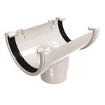 Bocal de Descida PVC Classic Branco Odem
