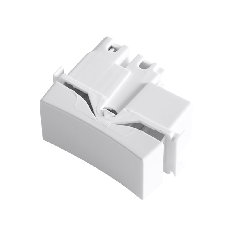 Módulo Interruptor Simples 6A/250V Branco Aria