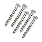 Parafuso Cabeça Sextavada Ros Soberba 5/16x115mm Zincado 100 peças