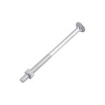 Parafuso Aço Zincado Francês Porca Sextavada BSW 3/16x2 200 peças