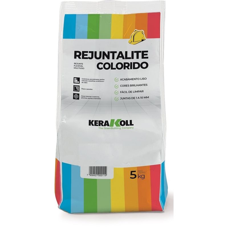 Rejunte Rejuntalite Cerâmica e Porcelanato Branco 5kg Kerakoll