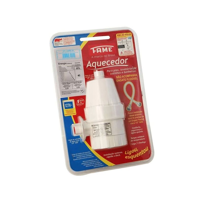 Aquecedor Elétrico Ponto 127V 4800W Fame