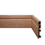 Rodapé WPC Acqua New n°10 com Friso 10x1,5x240cm