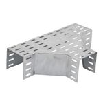 Junção T Horizontal para Eletrocalha 100mmx50mm Perfil Líder