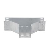 Junção T Horizontal para Eletrocalha 100mmx50mm Perfil Líder