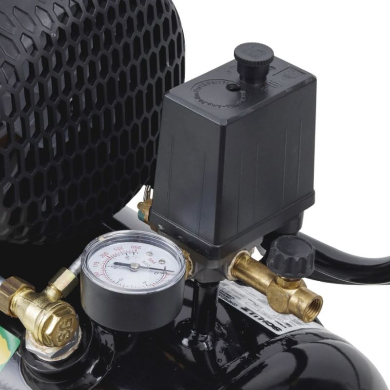 Motocompressor CSI 25L 8,6 pés 120LBS 2HP Pratiko 220V Schulz