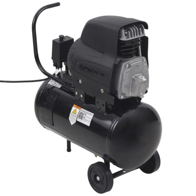 Motocompressor CSI 25L 8,6 pés 120LBS 2HP Pratiko 220V Schulz