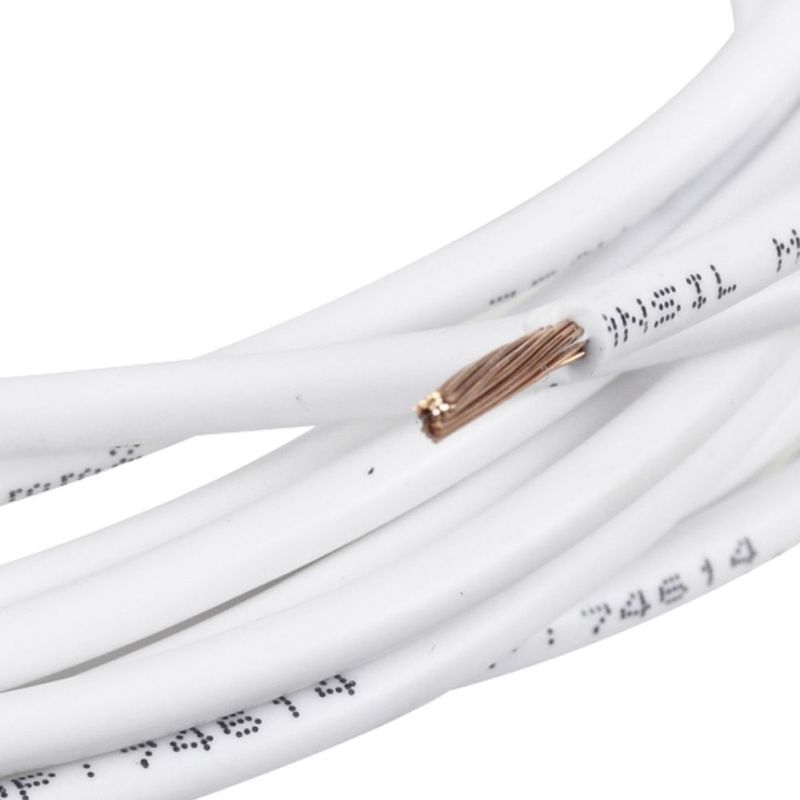 Cabo Silicone 1,5mm² para Alta Temperatura até 200°C Dni 5 Metros