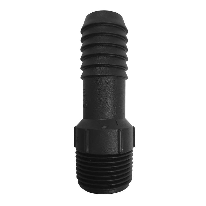 Adaptador Interno Rosca Macho Espigão Preto 1/2" Taivi