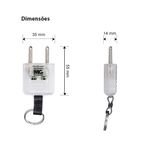 Plugue Identificador de Tensão 127/220V Margirius